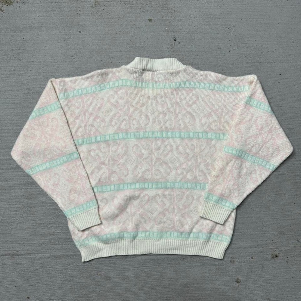 Vintage Jane Adams Knit Pattern Sweater‎ Size Large - Picture 6 of 7